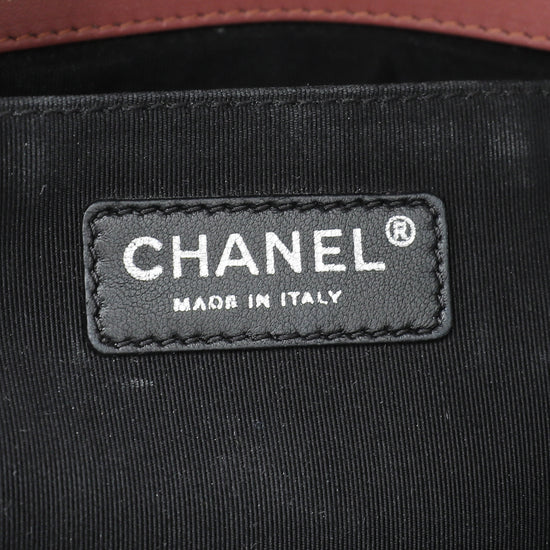 Chanel Brown Le Boy Medium Bag