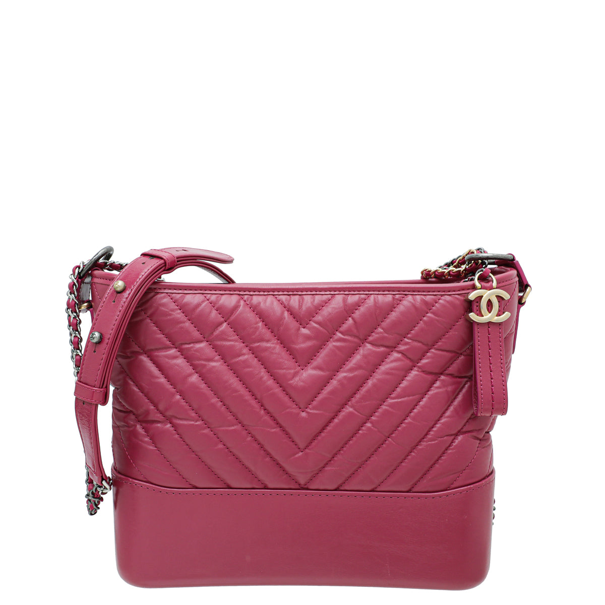 Chanel Fuchsia Gabrielle Hobo Medium Bag-Chanel-THE CLOSET