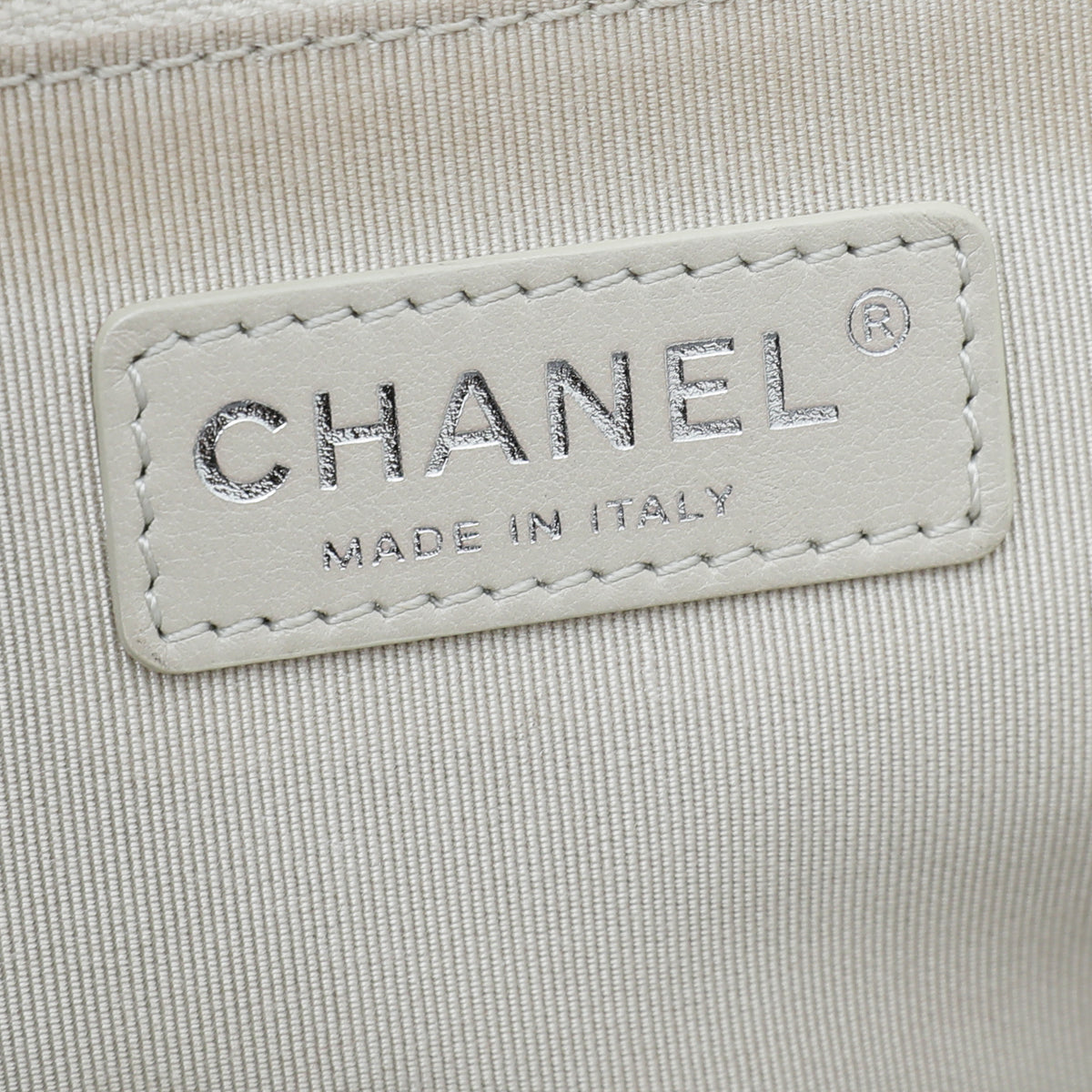 Chanel White Le Boy New Medium Bag