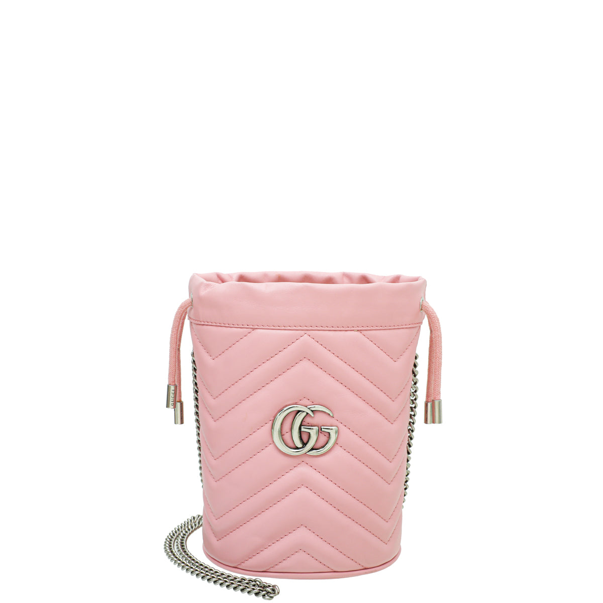 Gucci Pink GG Marmont Mini Bucket Bag-Chanel-THE CLOSET