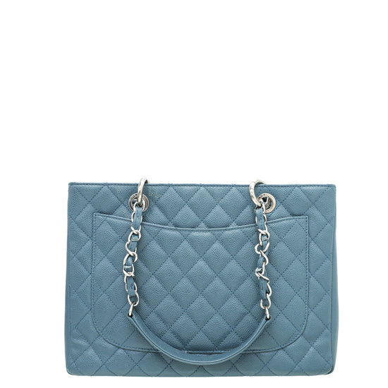 Chanel Blue Grey CC GST Medium Bag