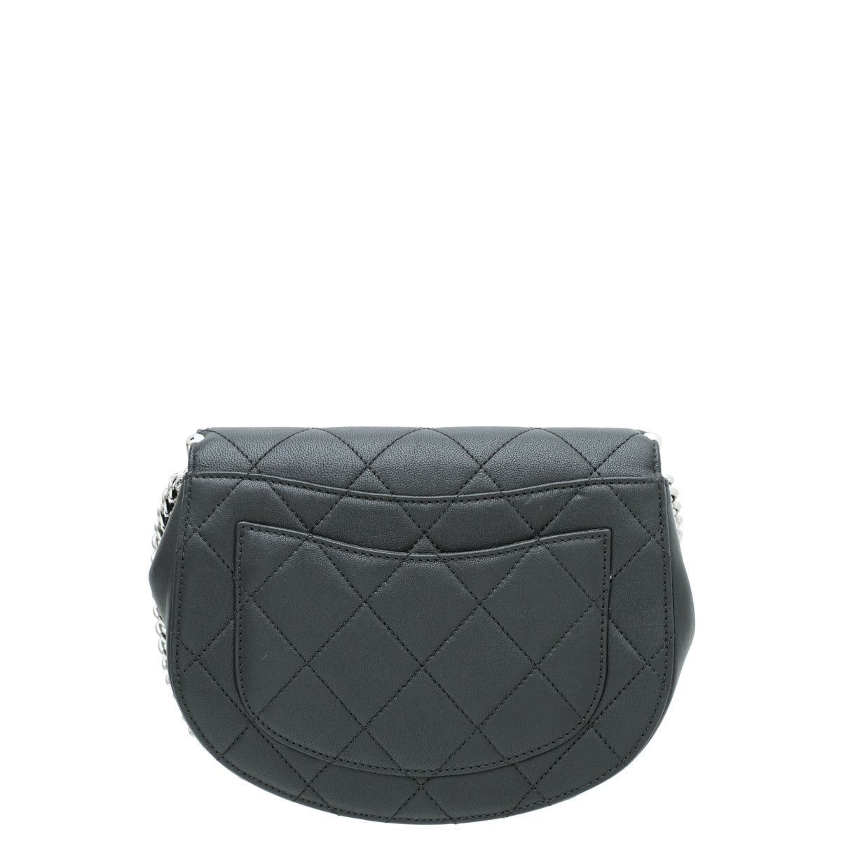 Chanel Black CC Metal Bubble Edge Flap Bag-Chanel-THE CLOSET