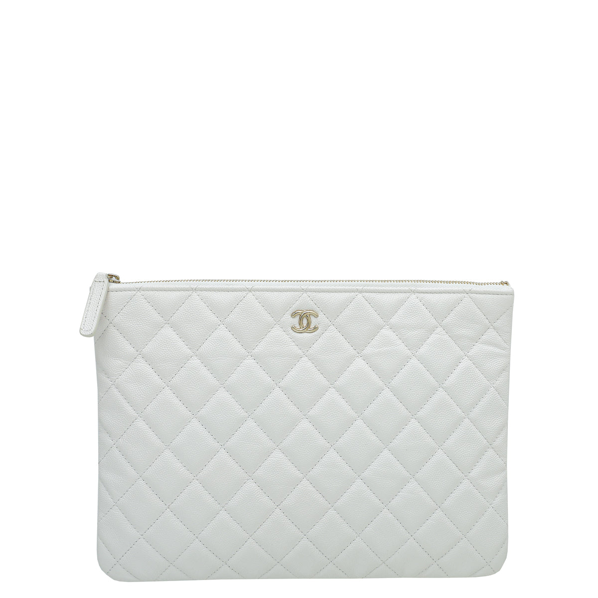 Chanel White CC Pocket Tote Bag – The Closet