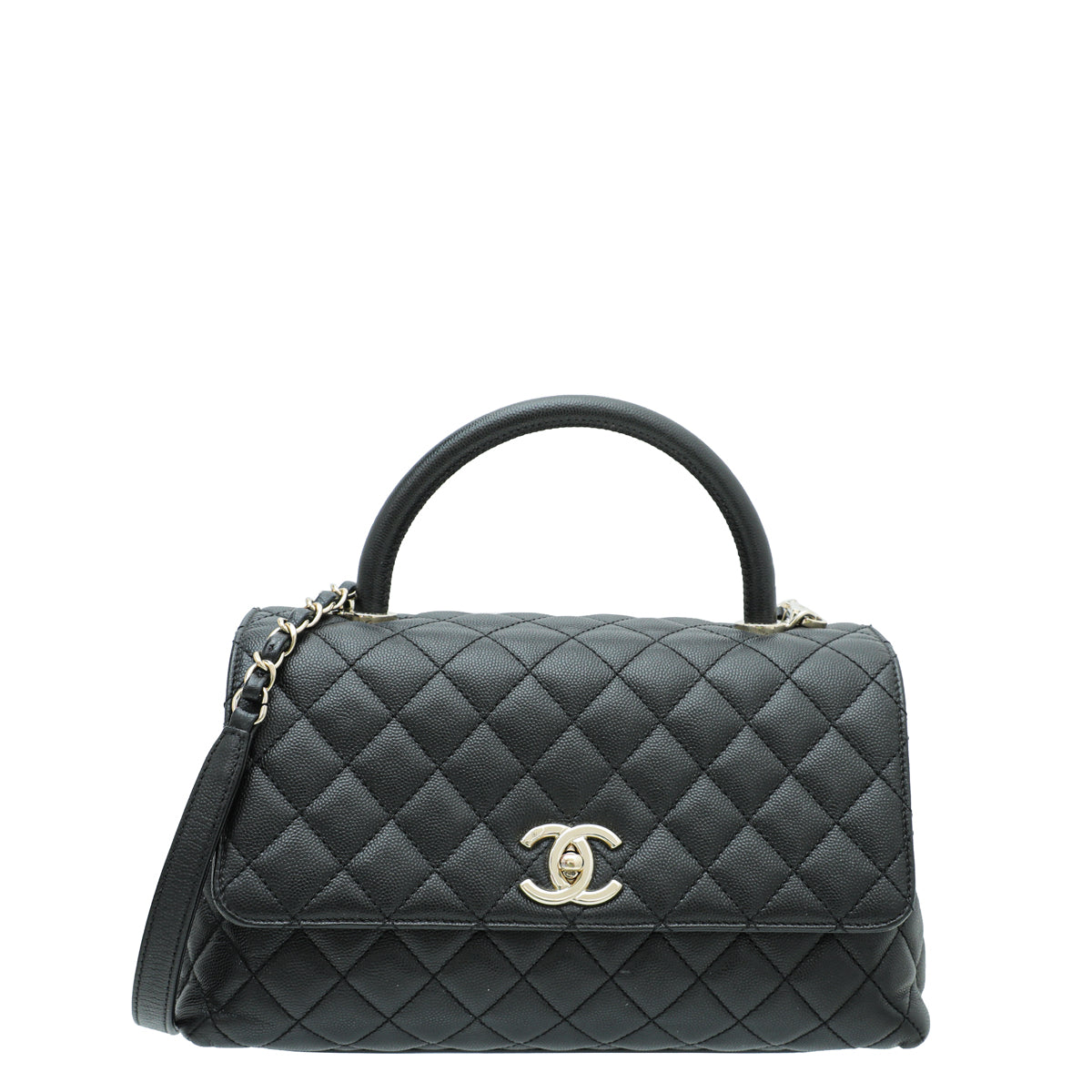 Chanel Black Coco Handle Small Bag-Chanel-THE CLOSET