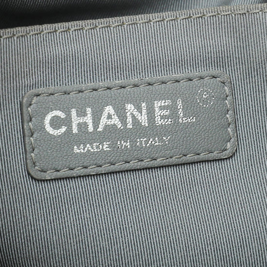 Chanel Gray Le Boy Bag