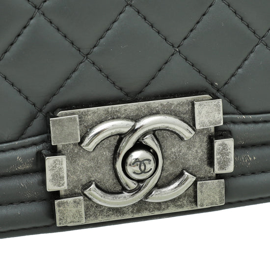 Chanel Gray Le Boy Bag – The Closet