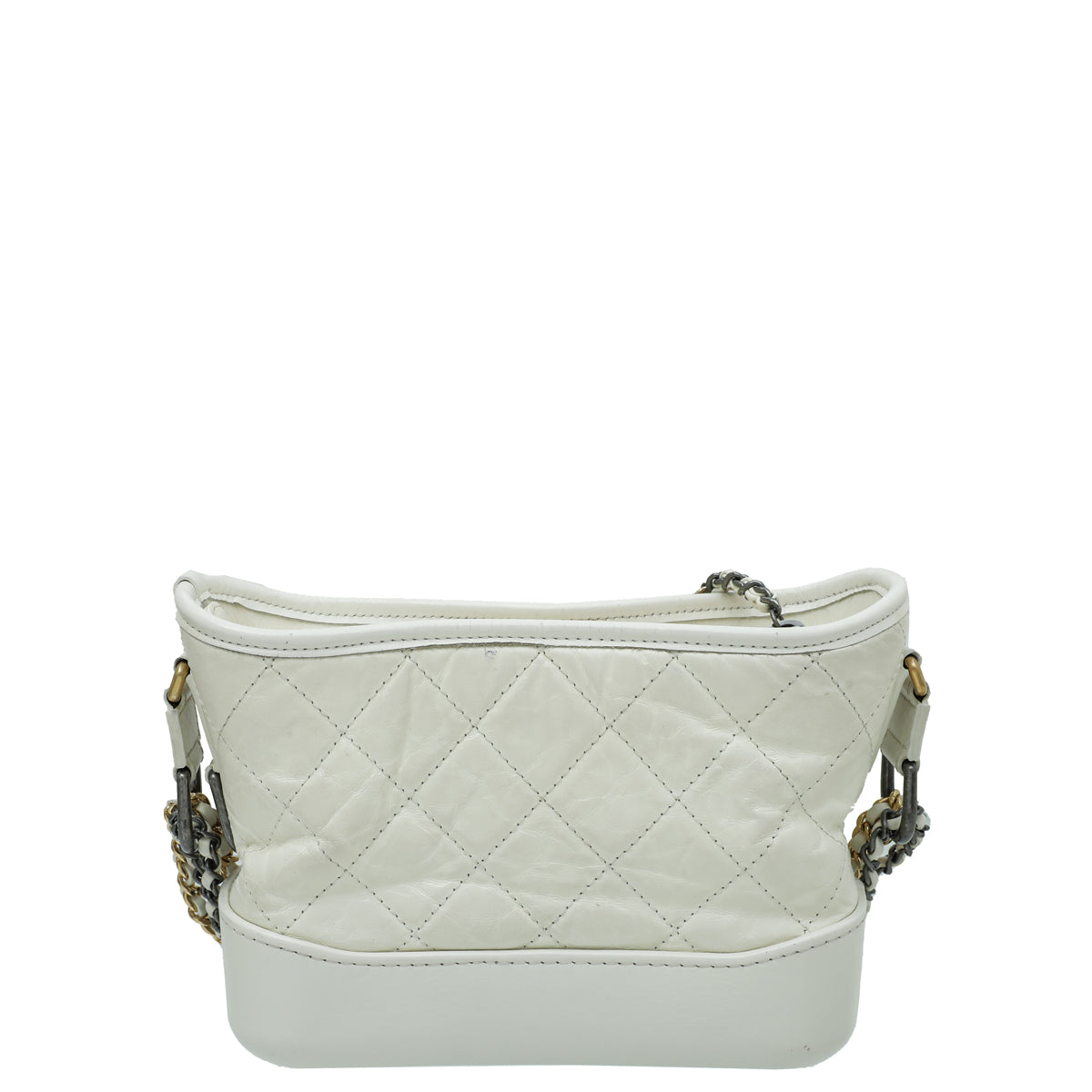 Chanel White Aged Gabrielle Hobo Small Bag-Chanel-THE CLOSET