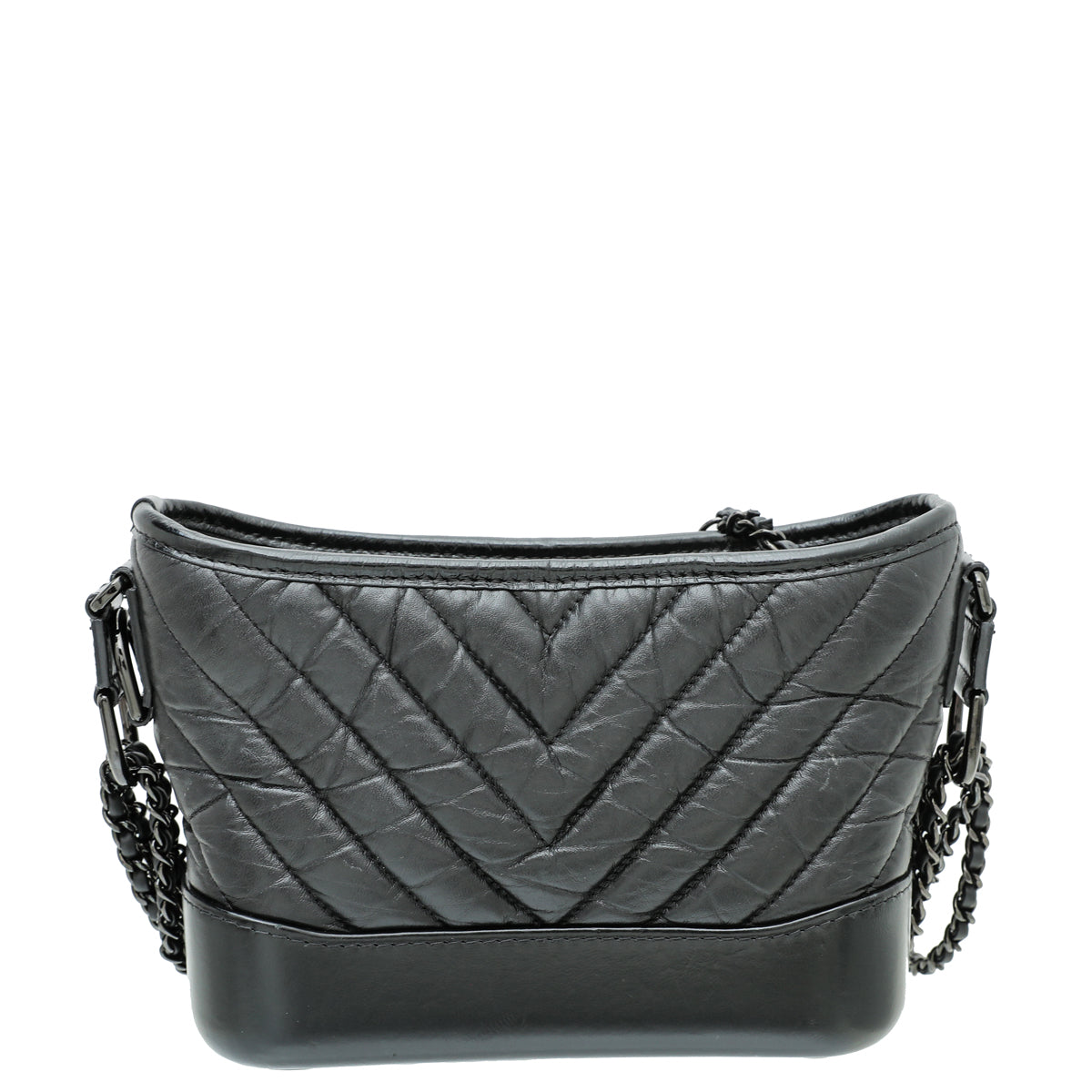 Chanel So Black Gabrielle Small Hobo Bag-Chanel-THE CLOSET