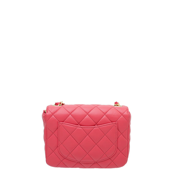 Chanel Red CC Multi Charm Mini Bag