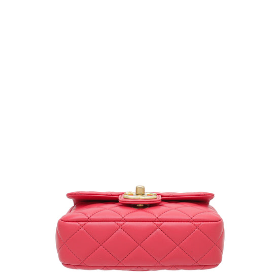 Chanel Red CC Multi Charm Mini Bag – The Closet