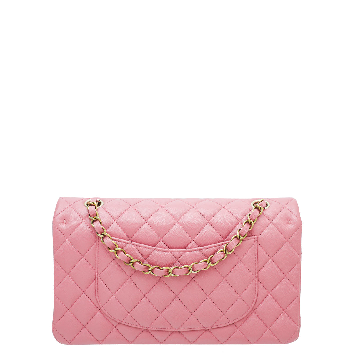 Chanel Rose Pink Classic Double Flap Medium Bag-Chanel-THE CLOSET