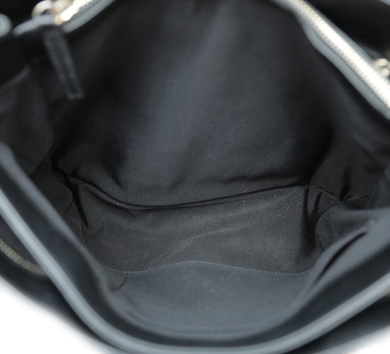 Chanel Black Coco Vintage Timeless Tote Large Bag