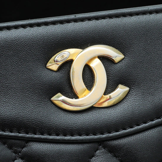 Chanel Black Coco Vintage Timeless Tote Large Bag – The Closet