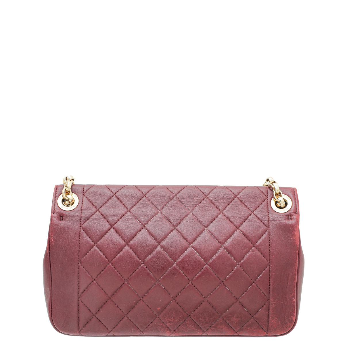 Chanel Burgundy "Chic with Me" Medium Flap Bag-Chanel-THE CLOSET