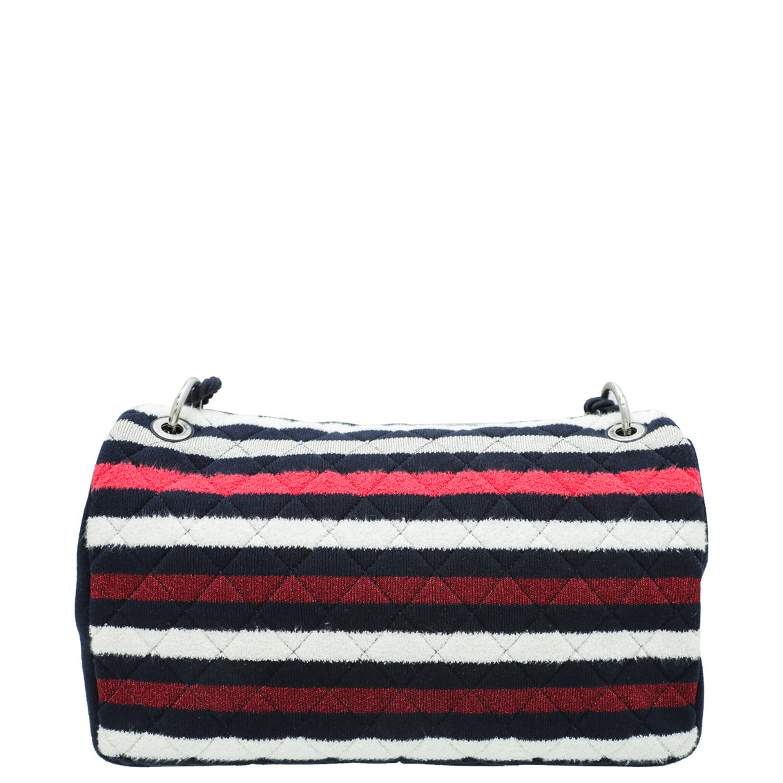 Chanel Tricolor Jersey Rope Flap Large Bag-Chanel-THE CLOSET