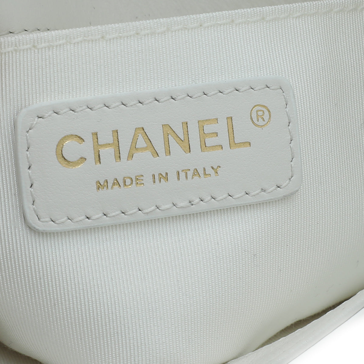 Chanel White CC Case Flap Bag