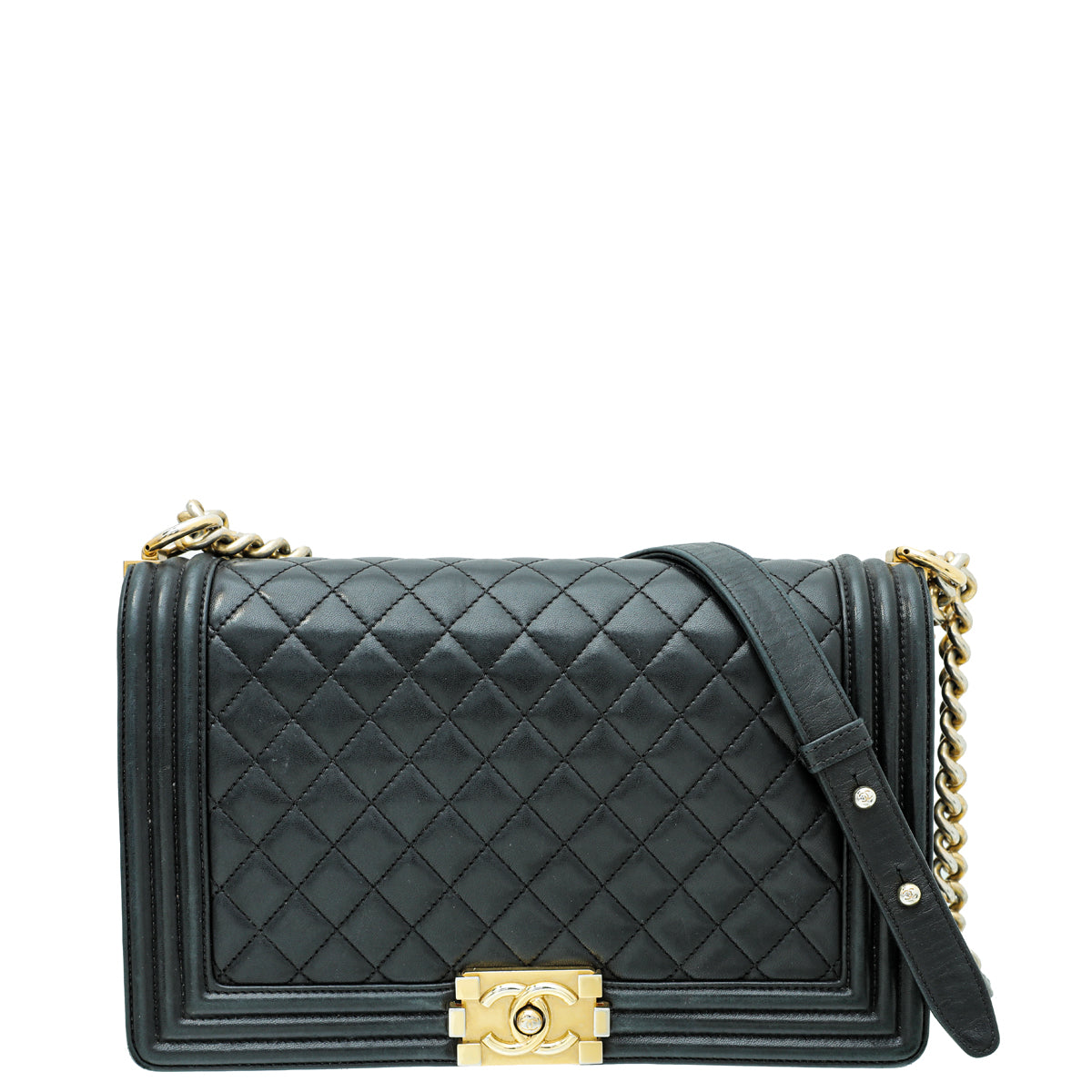 Chanel Black Le Boy New Medium Bag-Chanel-THE CLOSET