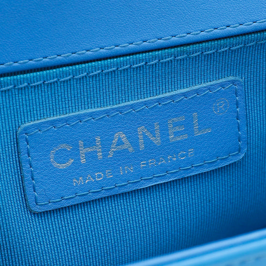Chanel Blue Le Boy Small Bag