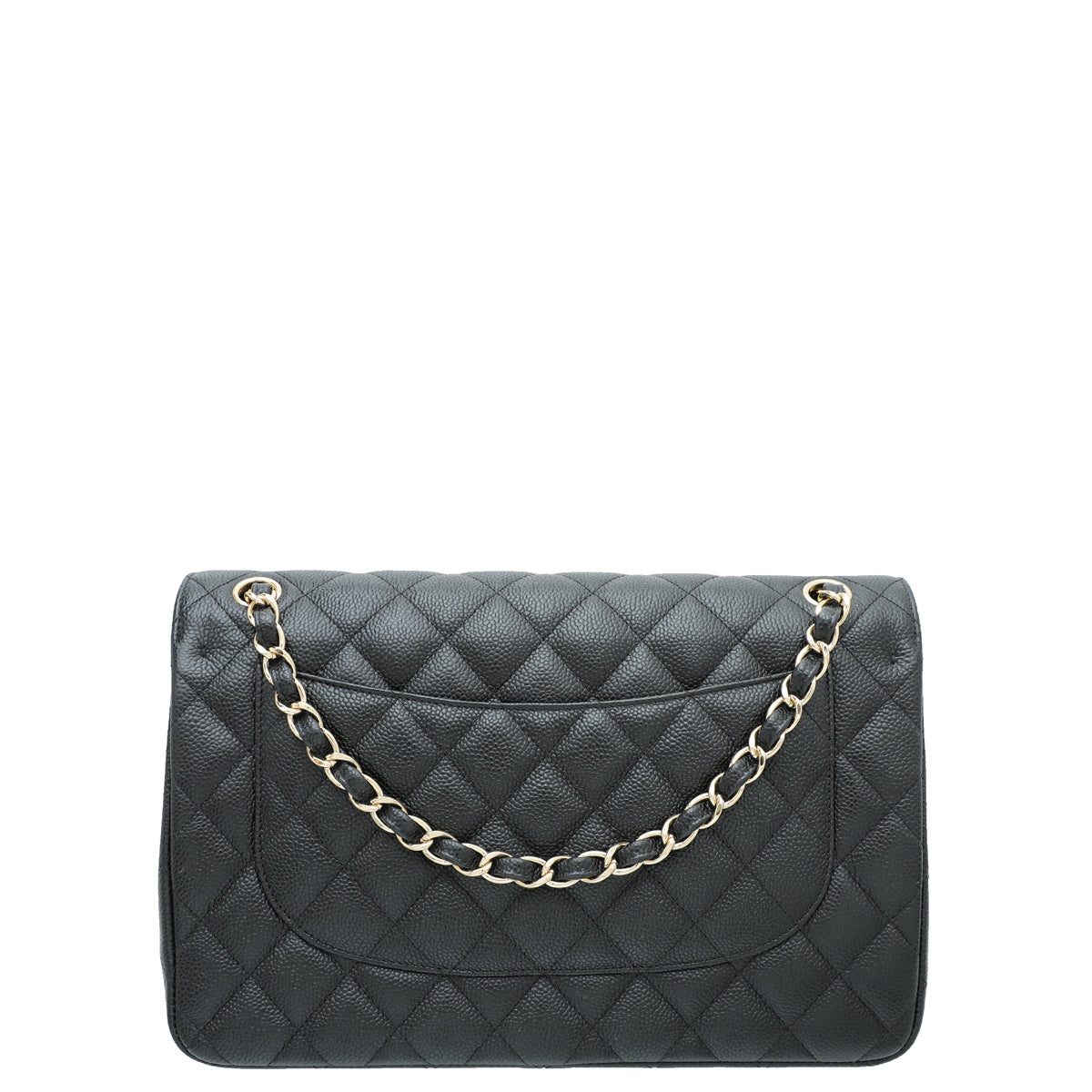 Chanel Black Classic Double Flap Jumbo Bag-Chanel-THE CLOSET