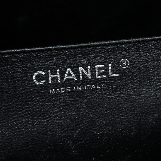 Chanel Black CC Classic Single Flap Maxi Bag