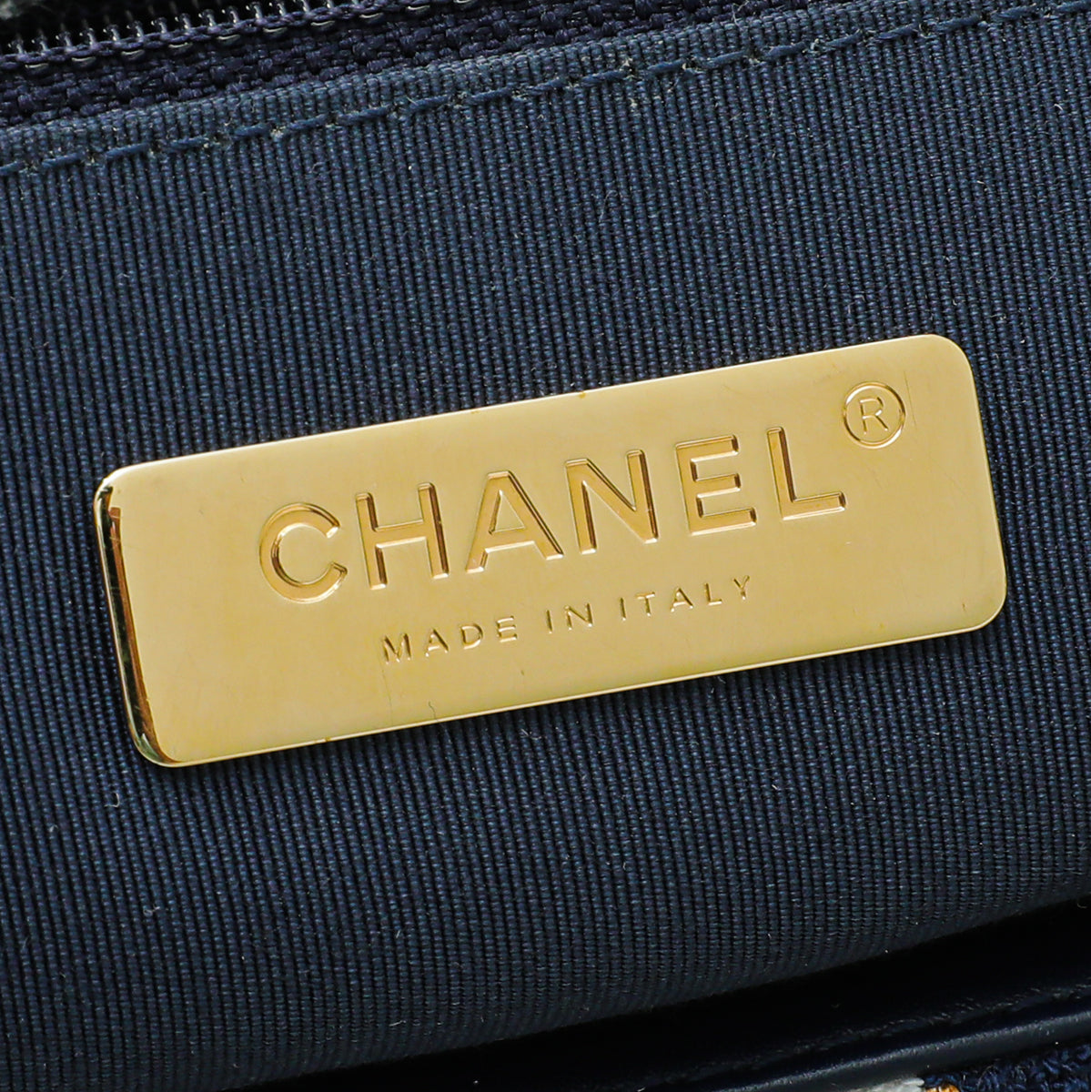 Chanel Multicolor Cotton Tweed Chanel 19 Maxi Large Bag
