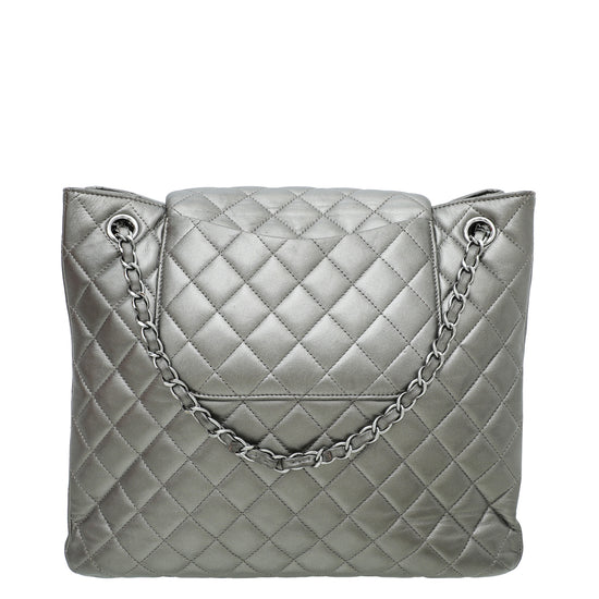Chanel Tote Bag Grey  brandlovernet