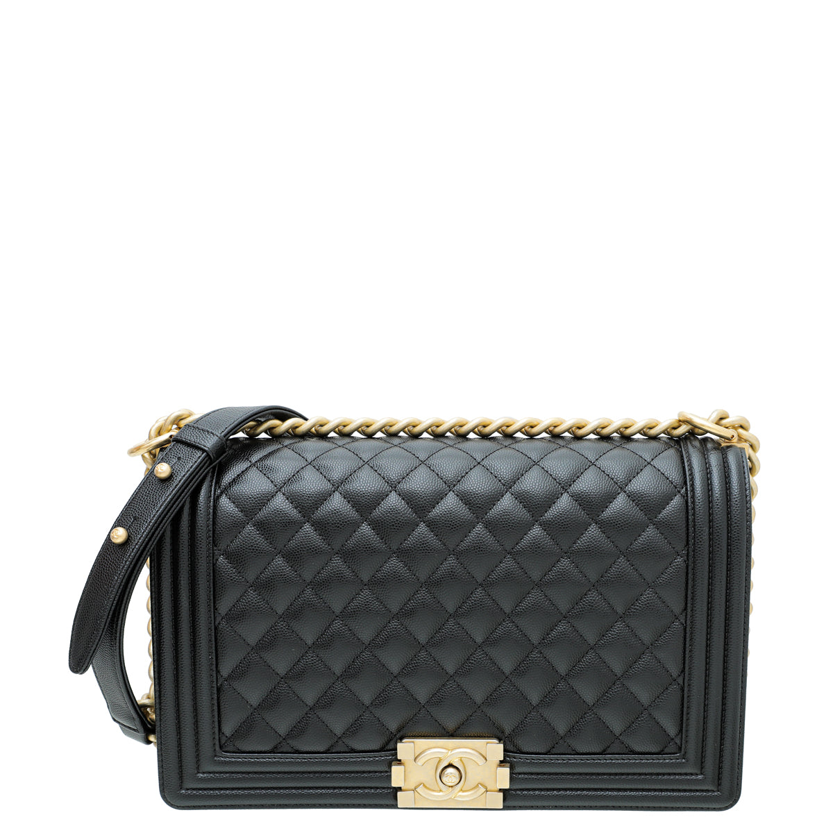 Chanel Black Le Boy New Medium Bag-Chanel-THE CLOSET
