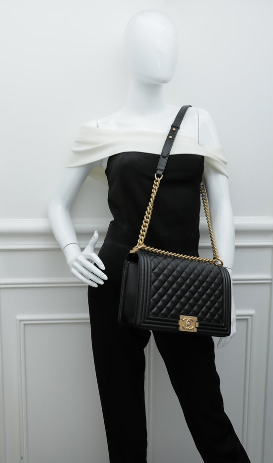 CHANEL Box Black Bags & Handbags for Women