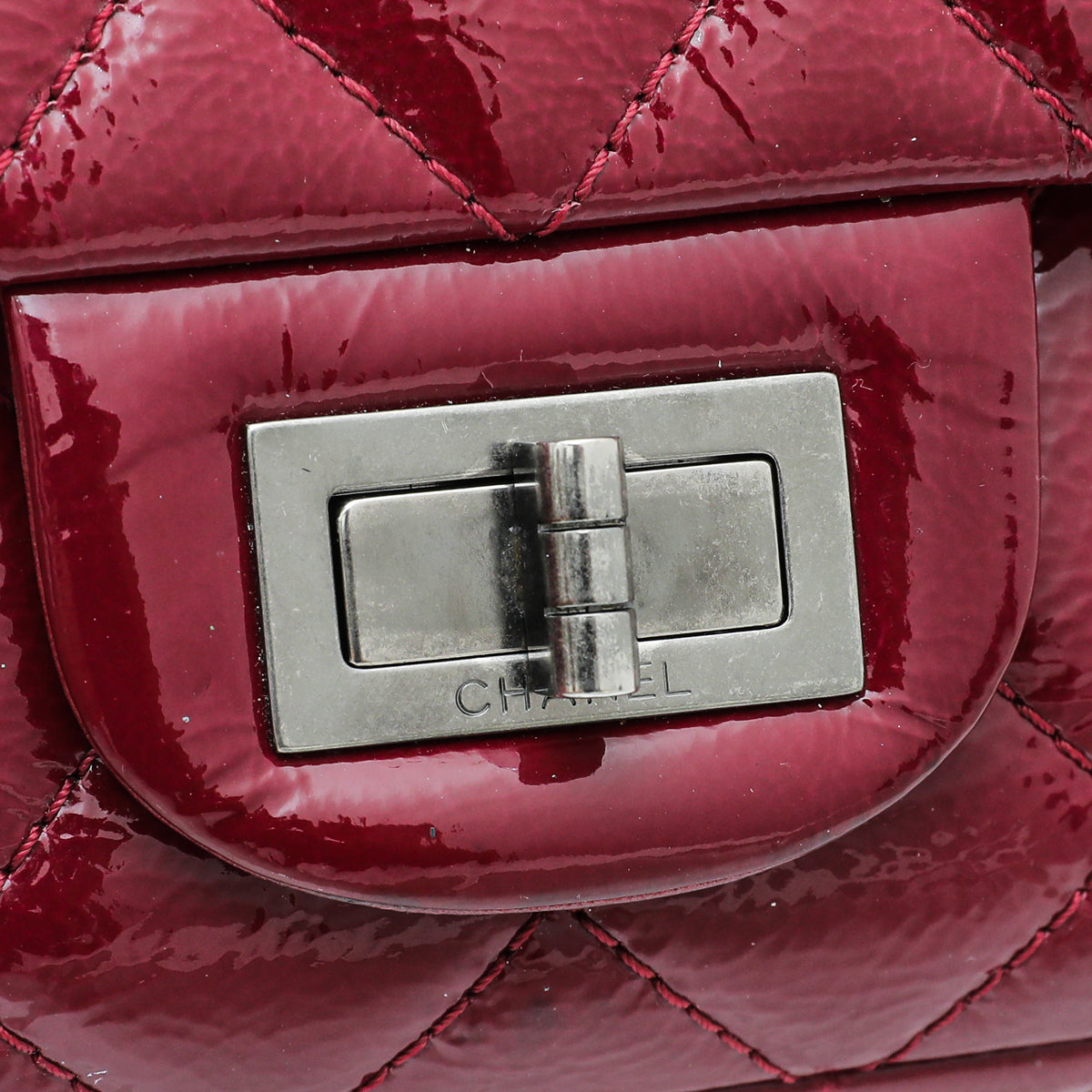 Chanel Dark Red 2.55 Reissue Flap 227 Bag