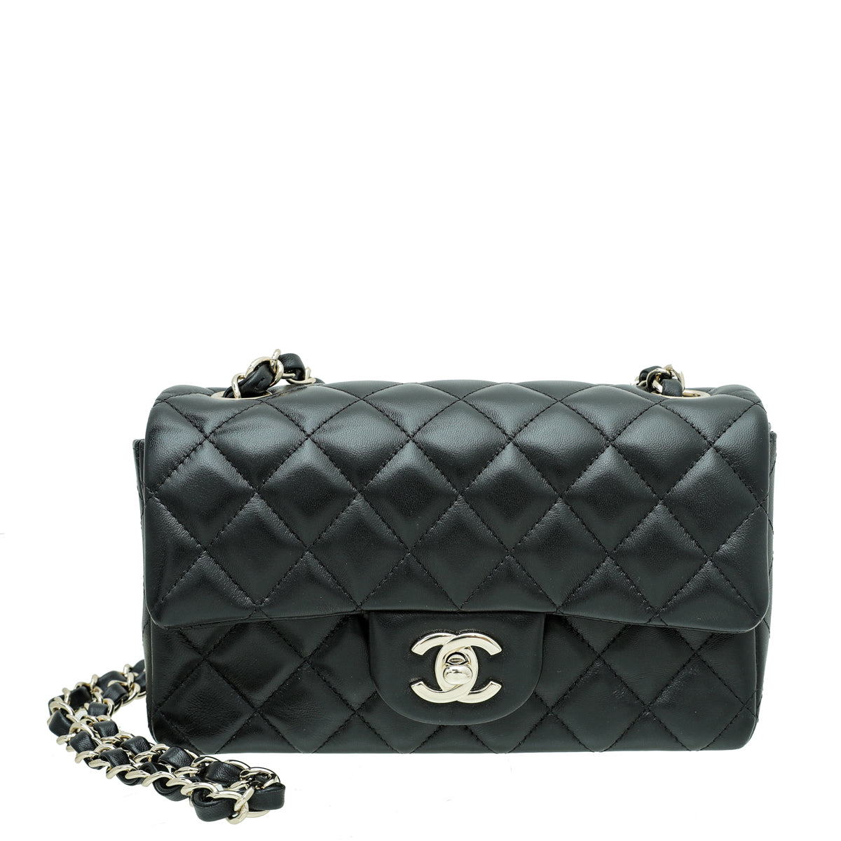 Chanel Black CC Mini Flap Bag – THE CLOSET