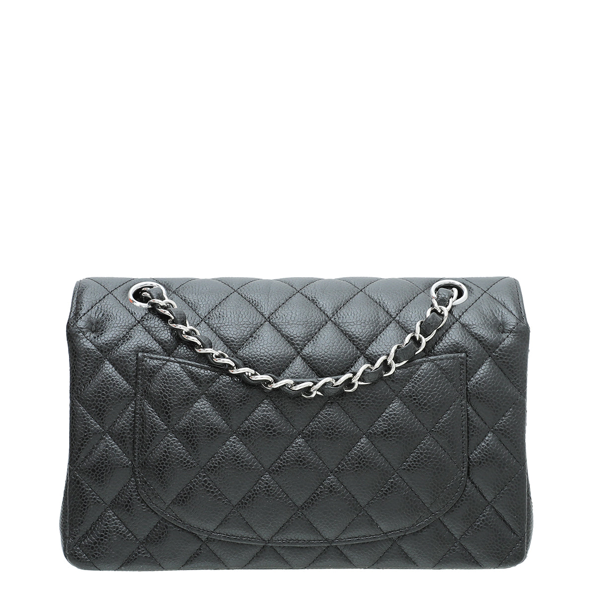 Chanel Black CC Classic Double Flap Medium Bag-Chanel-THE CLOSET