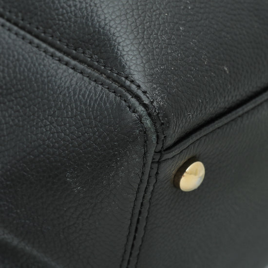 Chanel Black CC Executive Cerf Medium Tote Bag – The Closet
