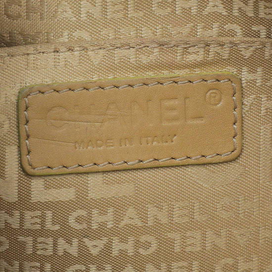 Chanel Brown Tassel Baguette Bag