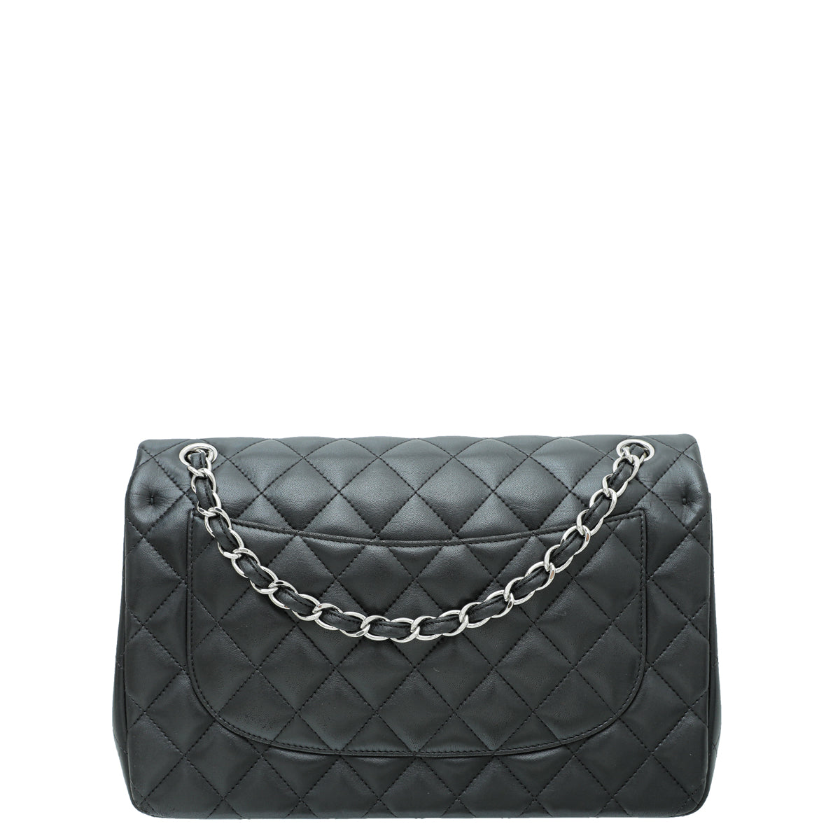 Chanel Black CC Classic Double Flap Jumbo Bag-Chanel-THE CLOSET