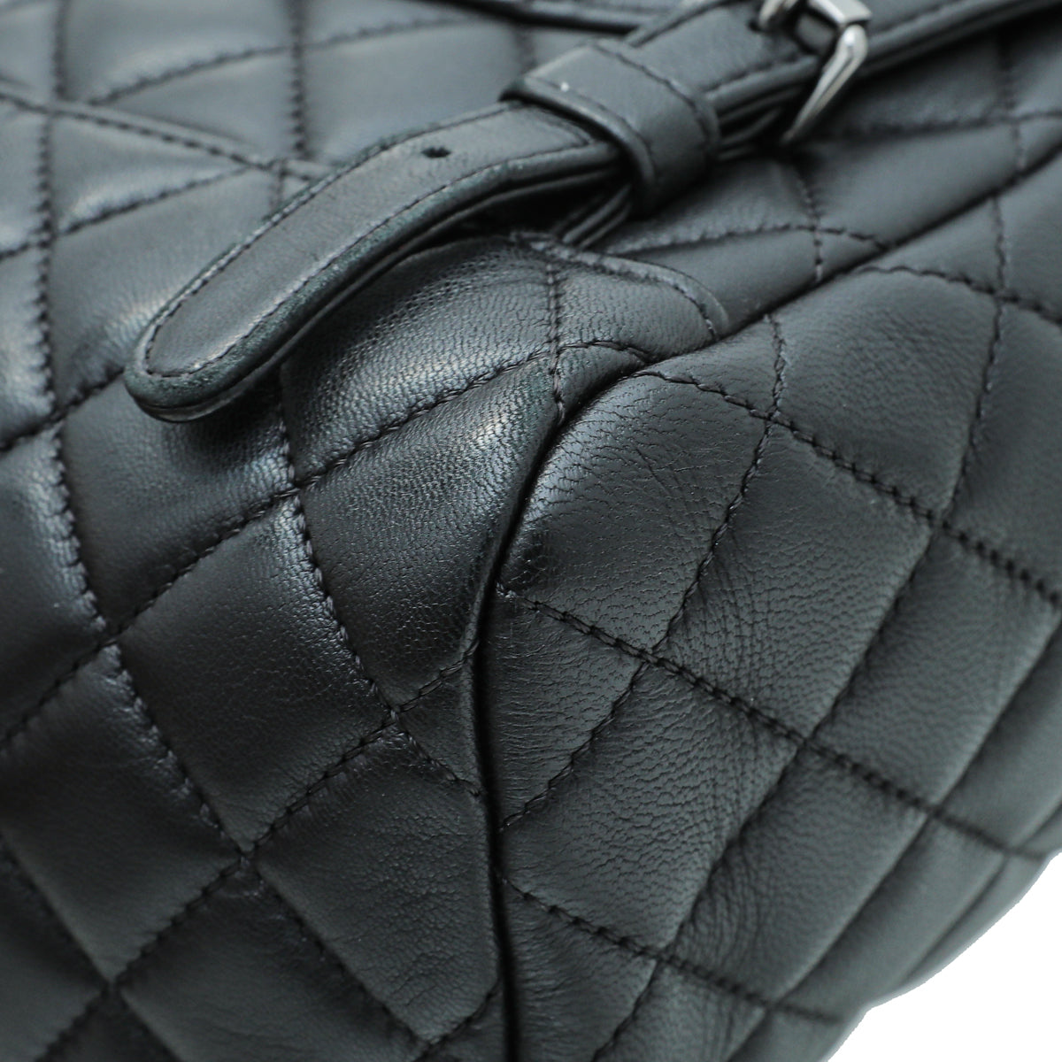 NEW CHANEL CC Chic Double Flap Bag Quilted Lambskin Medium RRP 8500 usd   Inox Wind