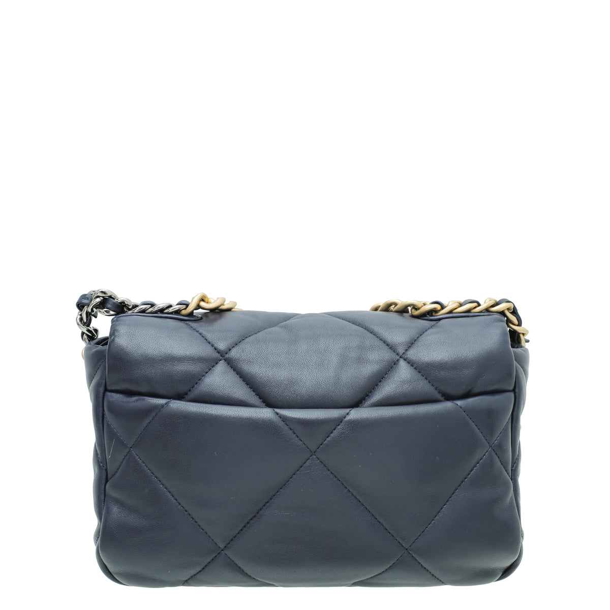 Chanel Navy Blue 19 Small Bag-Chanel-THE CLOSET