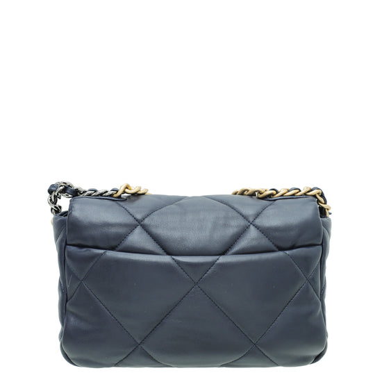 Chanel Navy Blue 19 Small Bag