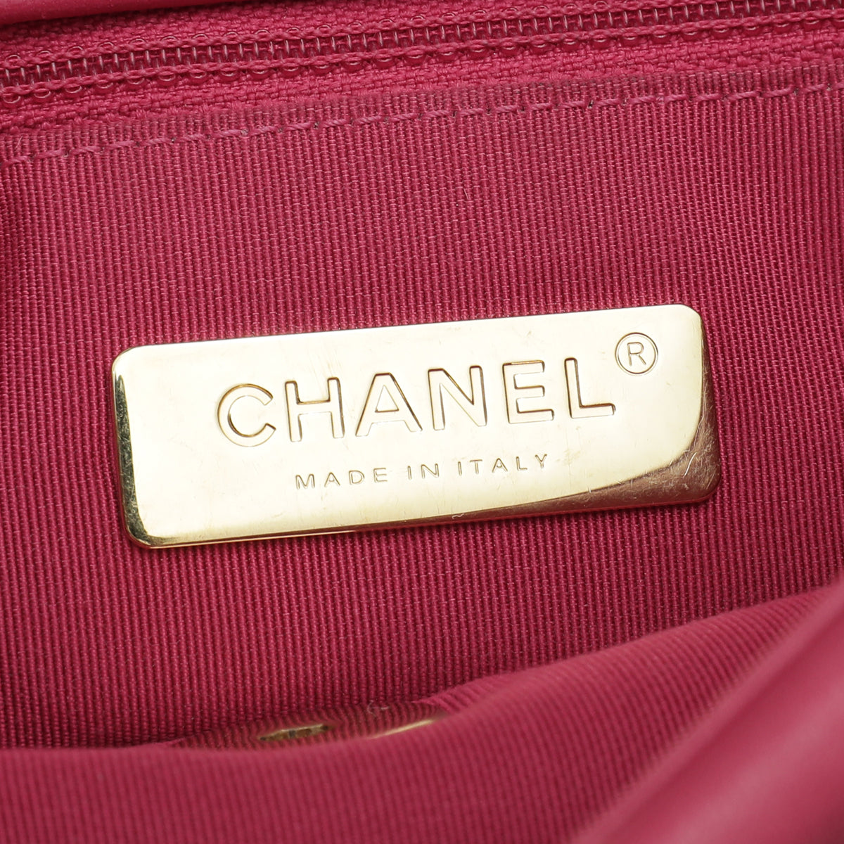 Chanel Fuchsia 19 Large Bag