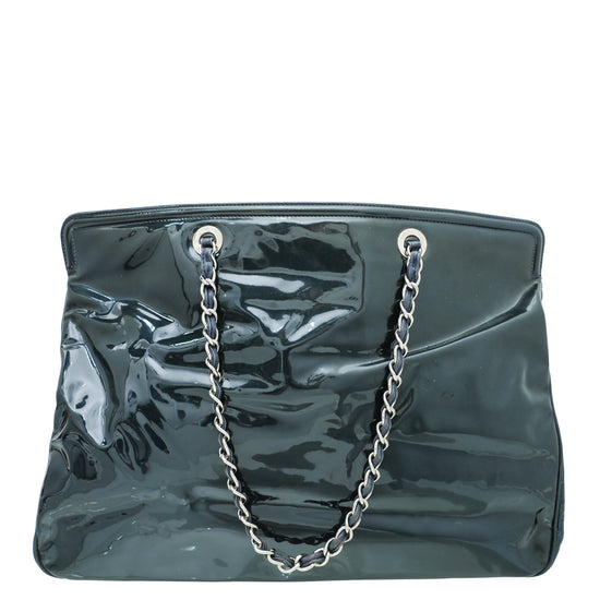 Chanel Blue CC Lipstick XL Tote Bag