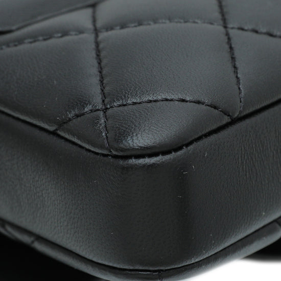 Chanel Lambskin Quilted Small My Precious Flap Black