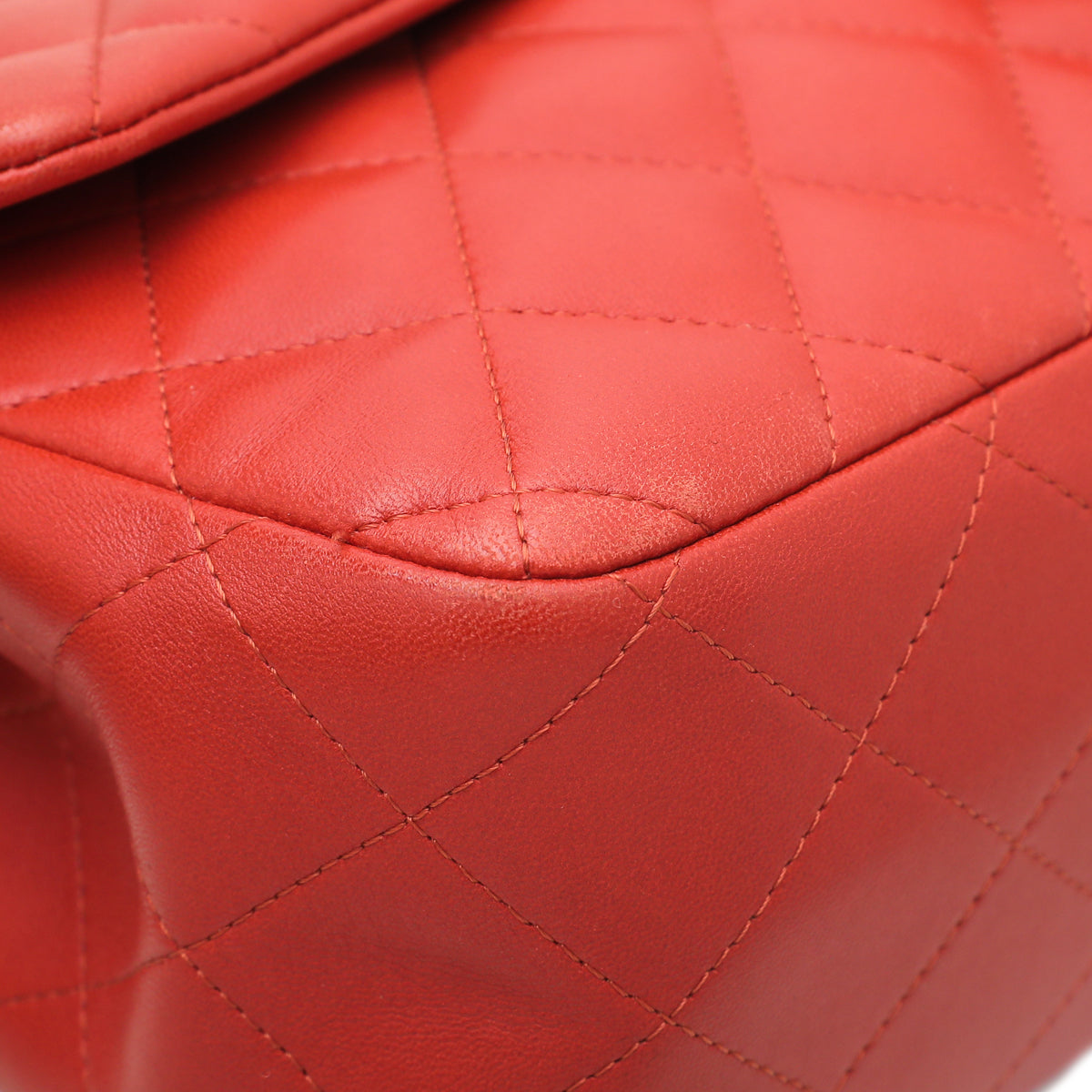 Chanel Rust CC Classic Double Flap Jumbo Bag