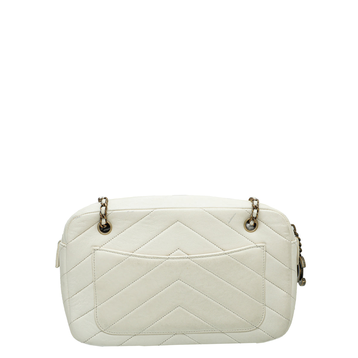 Chanel Cream Coco Camera Case with Removable Pouch-Chanel-THE CLOSET