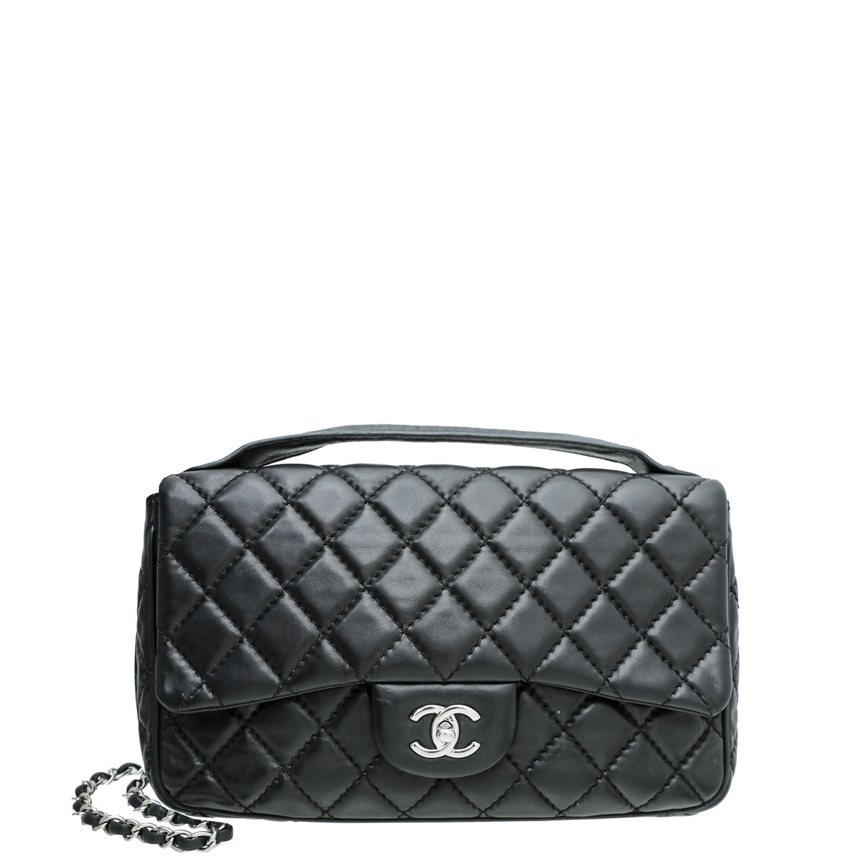 Chanel Black Easy Carry Flap Jumbo Bag-Chanel-THE CLOSET