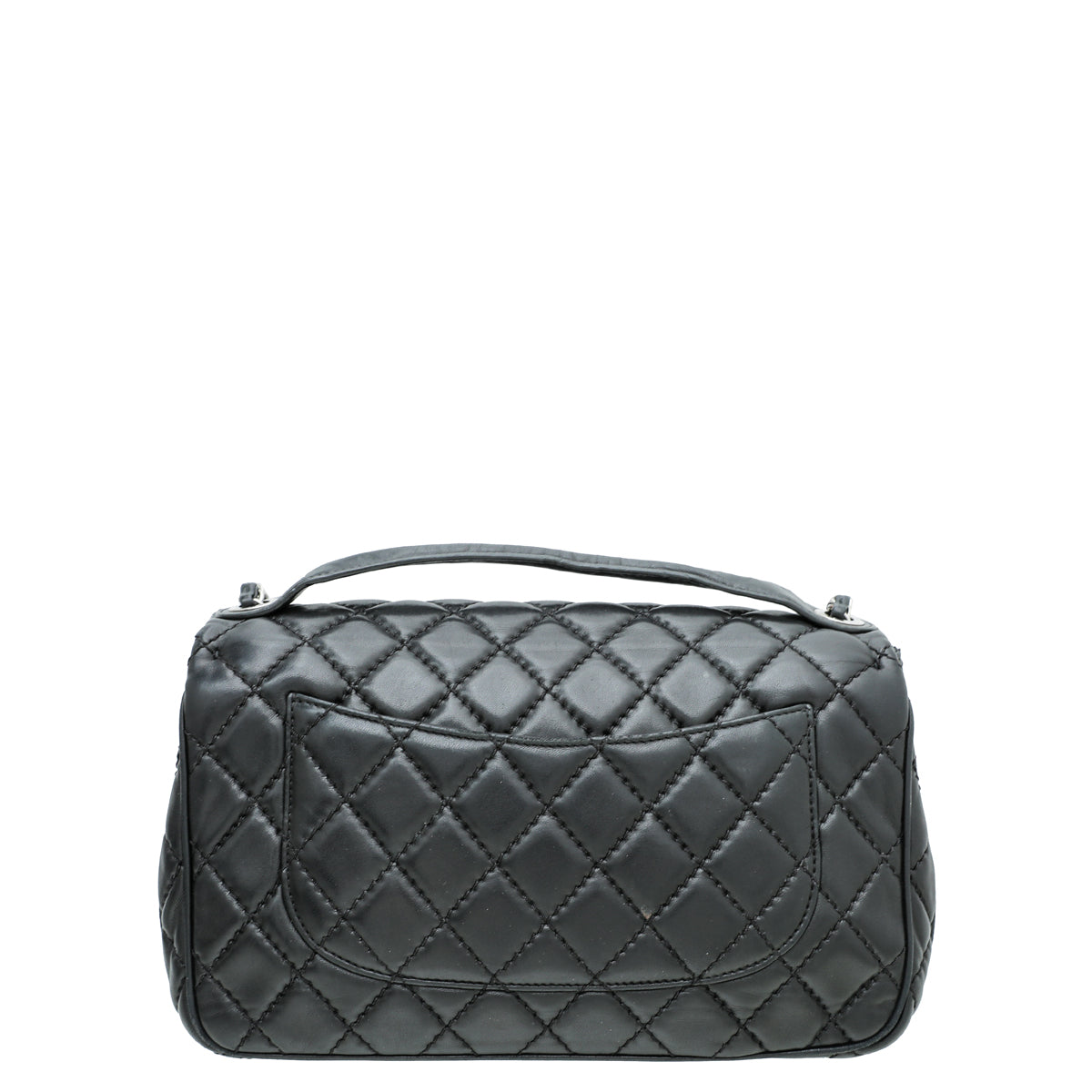 Chanel Black Easy Carry Flap Jumbo Bag