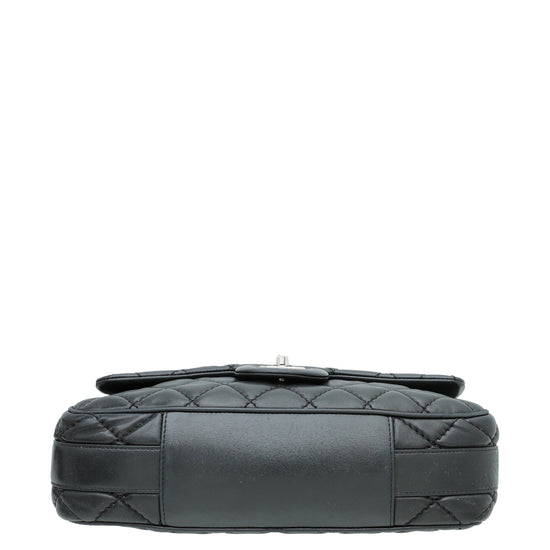 Chanel Black Easy Carry Flap Jumbo Bag – The Closet