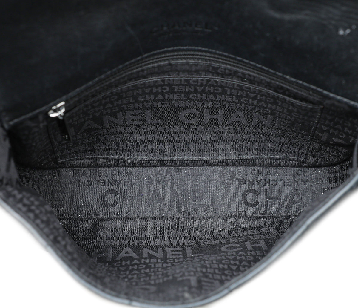 Chanel Black Chocolate Bar Multi Chain Flap Bag