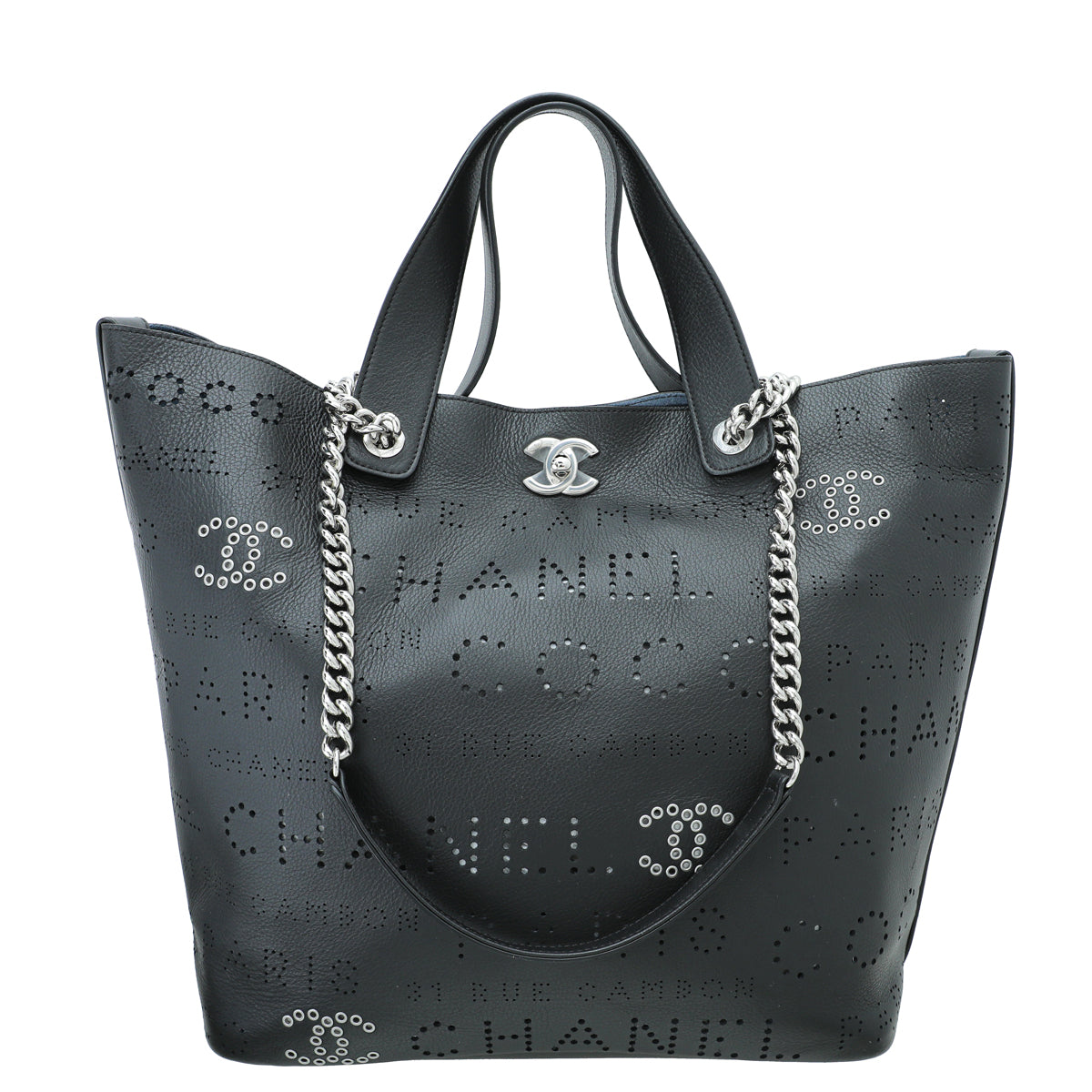 Shop CHANEL Small Shopping Bag (AS4437 B14351 94305) by