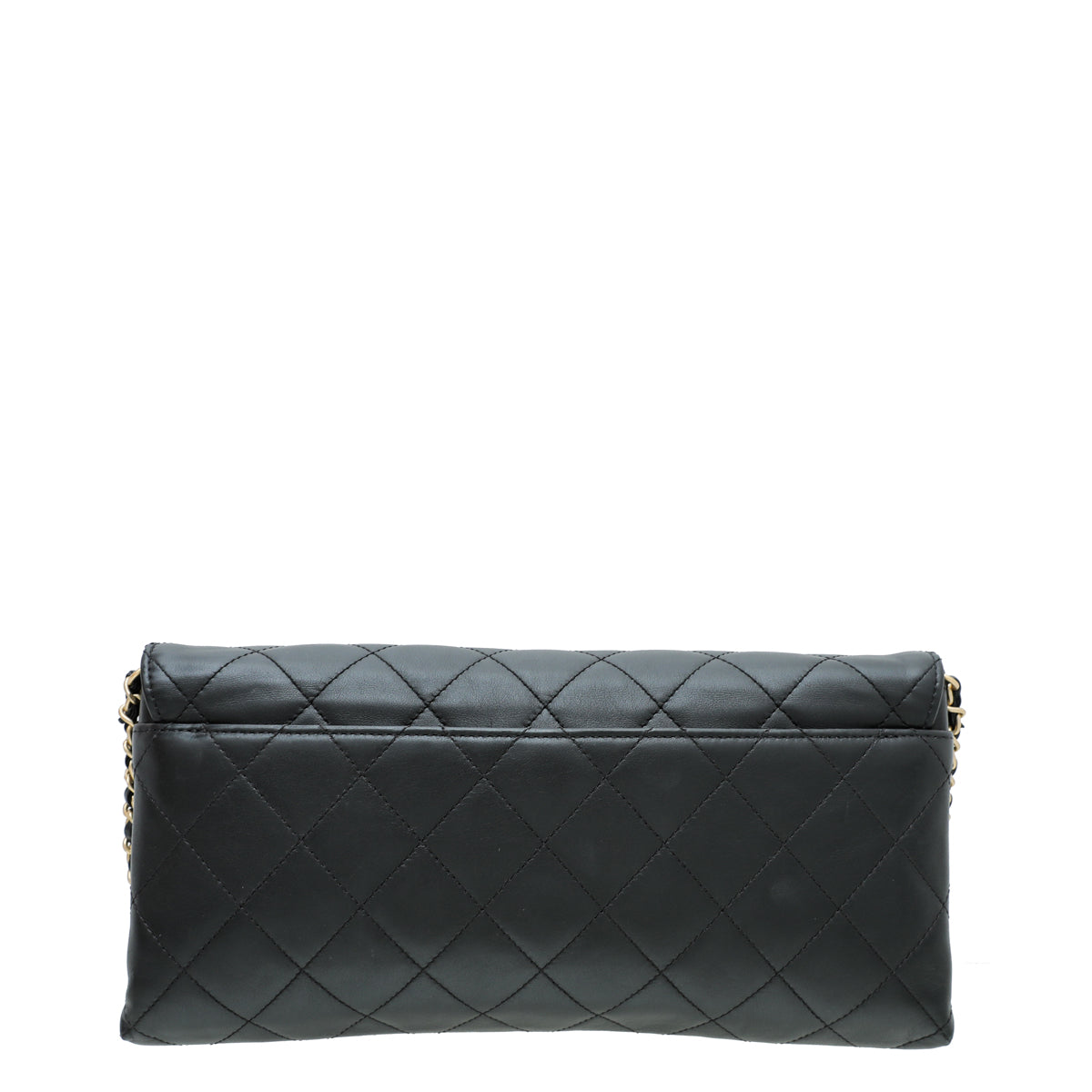 Chanel Black Logo Enchained Clutch Bag-Chanel-THE CLOSET