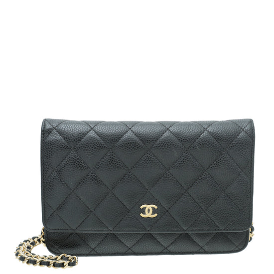 Chanel Black Quilted Leather Bifold Card Holder Chanel | The Luxury Closet