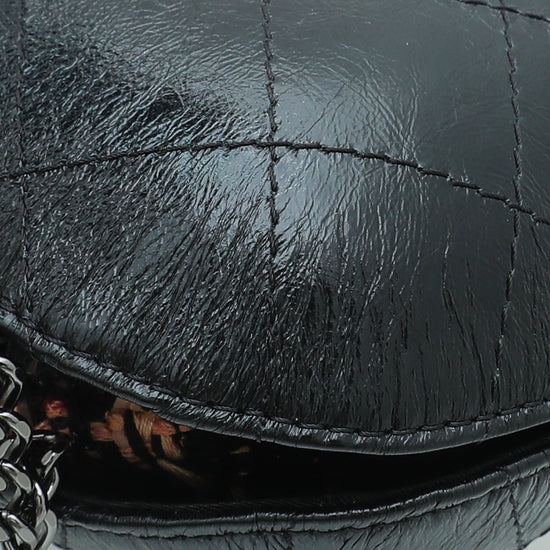 Chanel Black CC Gabrielle Tweed Bucket Small Bag – The Closet